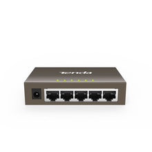 Load image into Gallery viewer, Tenda 5-Port Gigabit Desktop Switch, Ethernet Switch, Non-POE, Supports 15K jumbo frame to speed up the transmission of large files - TEG1005D
