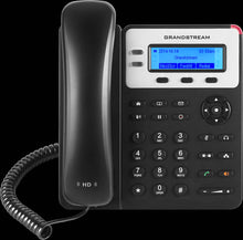 Load image into Gallery viewer, Grandstream GS-GXP1625 2-Line Desk VoIP Phone, featuring POE Support, HD Voice, with 2x 100Mbps LAN Ports, Backlit LCD screen, 5V DC, and RJ9 Headset