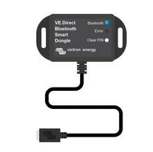 Load image into Gallery viewer, Victron Ve.Direct Bluetooth Smart Dongle, Solar Energy Kit, Compatible with iOS and Android, with Panel Display for Battery Status & Solar Panel Power