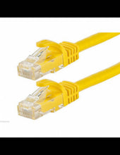 Load image into Gallery viewer, Acconet CAT6 UTP Flylead, 5 Meter, Straight, Stranded Cable, Moulded Boots and Plugs, Yellow, Cabling & Cabinets, LAN Cable & Connectors, Flyleads