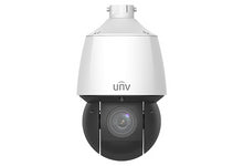 Load image into Gallery viewer, UNV Ultra H.265 4MP LightHunter PTZ with 25 x Optical Zoom, Smart IR 100m, Analytics, PoE+ & DC 12v, 4.8-120 mm, IP67, IK10, Micro SD 256GB, Tracking