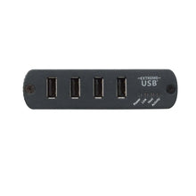Load image into Gallery viewer, Aten UEH4102 4-Port USB 2.0 Cat 5 Extender over LAN, Network transmitter and receiver, 10/100/1000 Ethernet LAN Data Rate - Supports Cat5e, Cat6, Cat7