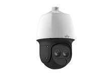 Load image into Gallery viewer, UNV Ultra H.265 2MP Lighthunter PTZ with 33X Optical Zoom, Bulit-in VF laser IR 500m, SIP, 24V DC and AC, Non POE, 4.5-148.5mm, IP66, MicroSD 256GB