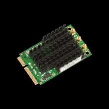 Load image into Gallery viewer, MikroTik R11e-5HacD 5GHz miniPCI-e card - 802.11ac/a/n Dual Chain card with 2 x MMCX Connectors, 27dBm, perfect for any RouterBOARD with miniPCIe slot