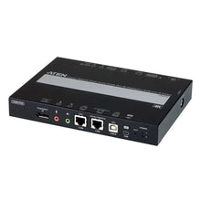 Load image into Gallery viewer, Aten Cn9950 KVM Switch, with 1 Local & 1 Remote Share Access Single Port 4K DisplayPort KVM over IP Switch, 4096×2160 pixels, (WxDxH) 149.3×200×28.5mm