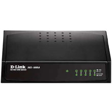 Load image into Gallery viewer, D-Link DGS-1005A 5-Port Gigabit Unmanaged Switch - with 5x Basic switching RJ-45 Ethernet ports, Full-duplex, Supports Gigabit Ethernet, DC-in Jack