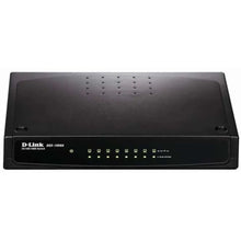 Load image into Gallery viewer, D-Link DGS-1008A 8-Port Gigabit Unmanaged Switch - 8x Basic switching RJ-45 Ethernet ports, Full-duplex, 1000BASE-T, 100BASE-TX, 10BASE-T, DC-in jack