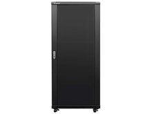 Load image into Gallery viewer, Linkbasic 27U 1M Deep Cabinet 4 Fans & 2 Shelves, Cold Rolled Steel & Powder Coated, 1400x600x1000 mm (HxWxD), Free Standing (Castors & Feet Included)