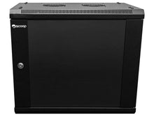 Load image into Gallery viewer, Linkbasic 9U 450mm Deep Preassembled Fixed Wall Box, Cold Rolled Steel & Powder Coated, 500 x 600 x 450 mm (H×W×D), compatible with Cab-T300, Cab-T275 - Let's Fibre Technologies