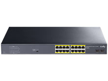 Load image into Gallery viewer, Cudy 16 Port Gigabit PoE 190W 2SFP Combo Switch, features 16x802.3af/at PoE ports and 2xSFP Uplink ports PoE Budget with VLAN and Extender | GS1020PS2