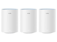 Load image into Gallery viewer, Cudy Dual Band AC 1200Mbps Fast Ethernet Mesh 3 Pack, featuring 2x 10/100 Ethernet Ports (Per Mesh Point), integrated antennas, PSU | M1200 (3-Pack)