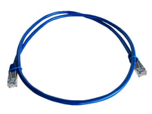 Load image into Gallery viewer, Linkbasic FLY-1S 1 Meter FTP Cat5e Flylead Blue, category 5e, indoor shielded flylead, 4x Pairs FTP – Stranded Bare Copper, with PVC Outer Jacket