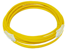 Load image into Gallery viewer, Linkbasic FLY-6-5Y 5 Meter UTP Cat6 Flylead Yellow, moulded with boots, rated for 10/100/1000/10 000Mbps data transmission speeds with stranded copper