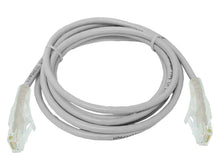 Load image into Gallery viewer, Linkbasic FLY-6A-2 2 Meter UTP Cat6a Flylead Grey, moulded with boots, rated for 10/100/1000/10 000Mbps data transmission speeds with stranded copper
