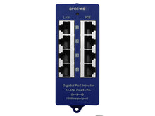 Load image into Gallery viewer, Gigabit 4 Port Passive Pover Over Ethernet Injector, Ethernet Ports: 8x 10/100/1000 (4x PoE ; 4x Ethernet), Max Current Per Port: 1000mA | POE-4G - Let's Fibre Technologies