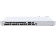 Load image into Gallery viewer, MikroTik Cloud Router Switch 12 Port 10Gbps 4SFP+ Combo Ports, with Power Input: 2x IEC Power Cord (Included), 1 x RJ45 Serial Port | CRS312-4C+8XG-RM