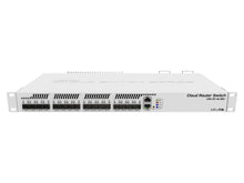Load image into Gallery viewer, MikroTik Cloud Router Switch 16 Port SFP+, with 2 Core 800MHz 98DX8216 Processor, 1x10/100/1000 Ethernet Ports, 1x RJ45 Serial Port | CRS317-1G-16S+RM