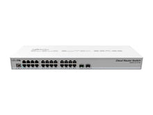Load image into Gallery viewer, MikroTik Cloud Router Switch 24 Port Gigabit 2SFP+, with Dual Boot - SwOS/RouterOS (Level 5 Licence), 1 x RJ45 Port, 24V 1.2A Power | CRS326-24G-2S+RM