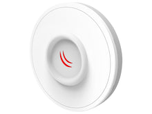 Load image into Gallery viewer, MikroTik DISC Lite5 21dBi PtP CPE, with 21dBi dual chain 802.11n integrated CPE, 600MHz CPU, 64MB RAM, 1x10/100Mbps Ethernet, RouterOS L3 | RBDisc-5nD