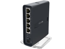 Load image into Gallery viewer, MikroTik hAP ac Lite Tower Dual Band WiFi Router AP - Wireless Access Point, with 5x Port Ethernet - 2.4GHz/5GHz - 300Mbps/433Mbps | RB952Ui-5ac2nD-TC