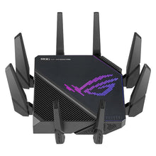 Load image into Gallery viewer, Asus GT-AX11000 Pro Tri-band WiFi6 Gaming Router World's first 1x10G/1x2.5G WAN/LAN Game Port DFS, 2G Quad-Core Processor