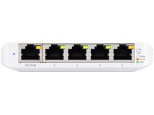 Load image into Gallery viewer, Ubiquiti UniFi Flex Mini 5 Port Gigabit 1PoE Input, fully managed, 5x Ports, Gigabit UniFi switch with 1x 802.3af PoE+ input on port 1 | USW-Flex-MINI