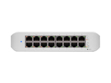 Load image into Gallery viewer, Ubiquiti UniFi Switch Lite 16 Port Gigabit 8PoE 45W, fully managed L2 switch with 16xGbE ports, 8x 802.3af/at PoE+ ports, PoE budget | USW-LITE-16-POE - Let's Fibre Technologies