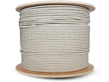 Load image into Gallery viewer, Linkbasic 500M Drum Cat6 Solid Grey UTP Cable, PVC Outer Jacket, 4 Pair Solid Bare Copper, 500-meter Grey Ethernet Cable, CAT-6 500-meter LAN Cable - Let's Fibre Technologies