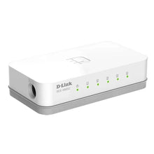 Load image into Gallery viewer, D-Link DES-1005C 5-Port 10/100 Switch, 5 high-speed Fast Ethernet ports, Innovative D-Link Green energy saving feature, Compact design for convenience