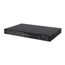 Load image into Gallery viewer, Dahua 24 Port Intelligent PoE switch, with PoE budget 240W, Layer 2 switch - 24 × RJ45 10/100/1000 M (PoE), Port 25–26 - 2 × RJ45 10/100/1000 (uplink)