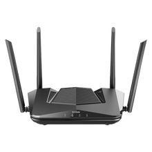 Load image into Gallery viewer, D-Link DIR-X3260 Smart AX3200 WiFi 6 Gigabit Router, 1x Gigabit WAN Port, 4x Gigabit LAN Ports, 4 external antennas, WPA2/WPA3 (Wi-Fi Pro)