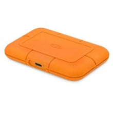 Load image into Gallery viewer, Seagate STHR1000800 LaCie Rugged SSD 1TB - 950MB/s Transfer with Encryption - Mac & Windows - Thunderbolt 3, USB 3.0, USB-C - Palm Sized - IP67