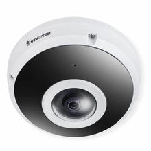 Load image into Gallery viewer, Vivotek Fe9391-Ehv-v2 Outdoor IK10 Fisheye Security Camera, 12MP h.265, 20-Meter IR, Wide Dynamic Range (WDR) Pro, Mic, Smart VCA, IO, Day/night mode