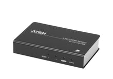 Load image into Gallery viewer, Aten VS182B 2-Port True 4K HDMI Splitter, supports HDMI enabled equipment, DVD players, Satellite Set-top boxes, monitors, displays, projectors, TVs