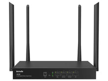 Load image into Gallery viewer, 4 Port Tenda Dual Band AC 5dBi Gigabit WAN Hotspot Router | W18E Data Rate: 2.4GHz: 300Mbps 5.8GHz: 867Mbps Ethernet Ports: 4x 10/100/1000 - Let's Fibre Technologies
