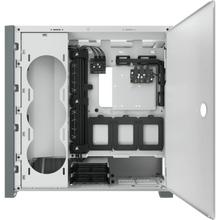 Load image into Gallery viewer, Corsair iCUE 5000X RGB Tempered Glass Mid-Tower PC CASE, White, Supported HDD sizes 3.5&quot;, SSD form factor 2.5&quot;, Width 245mm, Depth 520mm, Height 520mm
