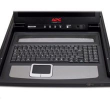 Load image into Gallery viewer, Apc 17-inch Rack LCD Console Combines a keyboard, mouse, and 17-inch LCD monitor, Compatible with Windows, Sun, Unix, and Linux systems AP5717
