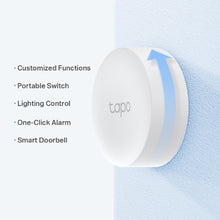 Load image into Gallery viewer, TP-Link Tapo S200B Smart Button, 868 MHz, battery powered (1*CR2032), Control and set multiple lights, electronics, and other Tapo smart devices

