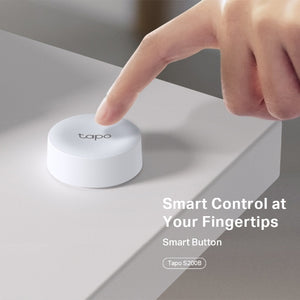 TP-Link Tapo S200B Smart Button, 868 MHz, battery powered (1*CR2032), Control and set multiple lights, electronics, and other Tapo smart devices