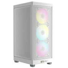 Load image into Gallery viewer, Corsair 2000D ICUE Airflow Tempered Glass ITX-Tower; PC CASE, White; AF Slim fans/SF PSU only
