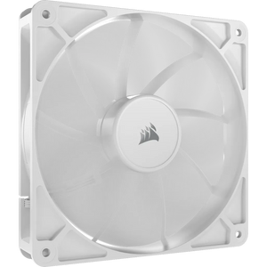 CORSAIR RS140 140mm PWM Fan, Fan, Fan diameter: 14 cm, Rotational speed (min): 330 RPM, Rotational speed (max): 1700 RPM, Product colour: White