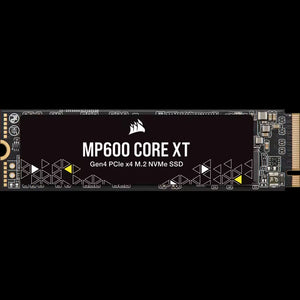 Corsair MP600 CORE XT 2TB NVMe PCIe M.2 SSD, Read speed 5000 MB/s, Write speed 4400 MB/s, Component for PC/Laptop