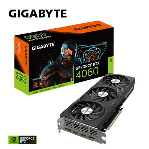 GIGABYTE Graphics nVidia GeForce RTX 4060 GAMING OC - 8G GDDR6 HDMIx2/DP x2