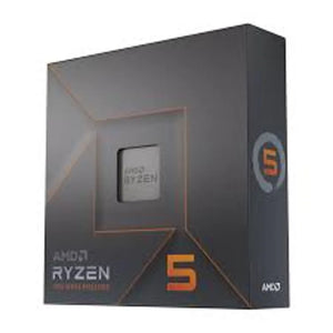 AMD Ryzen 5 7600x 5nm Processor Socket AM5 CPU; 6 Core/12 Thread Base Clock 4.7GHz; Max Boost Clock 5.3GHz 38 MB; Radeon Graphics; No Fan