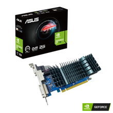 Load image into Gallery viewer, ASUS Graphics Card/NVIDIA/PCIe2.0/2GB GDDR3/1xHDMI/1xD-Sub/1xDVI/300w/17x6.9x3.9cm
