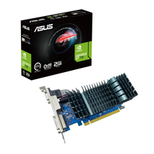 Load image into Gallery viewer, ASUS Graphics Card/NVIDIA/PCIe2.0/2GB GDDR3/1xHDMI/1xD-Sub/1xDVI/300w/17x6.9x3.9cm
