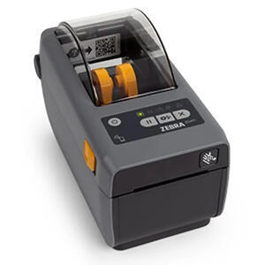 Zebra Direct Thermal Printer ZD411; 203 dpi; USB; USB Host; Modular Connectivity Slot; BTLE5; EU and UK Cords; Swiss Font; EZPL