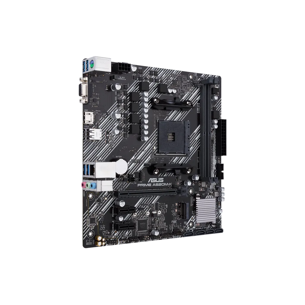 ASUS Motherboard AM4/DDR4/2xDIMM/Max.64GB/1xM.2/4xSATA/1xPCIe3x16/ 2xPCIe3x1/1xHDMI/1xD-Sub/RAID