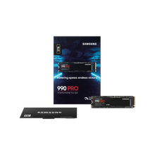 Load image into Gallery viewer, SAMSUNG MZ-V9P2T0BW 990 PRO 2 TB NVMe SSD - Read Speed up to 7450 MB/s; Write Speed to up 6900 MB/s; Random Read up to 1400000 I/O
