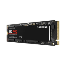 Load image into Gallery viewer, SAMSUNG MZ-V9P2T0BW 990 PRO 2 TB NVMe SSD - Read Speed up to 7450 MB/s; Write Speed to up 6900 MB/s; Random Read up to 1400000 I/O
